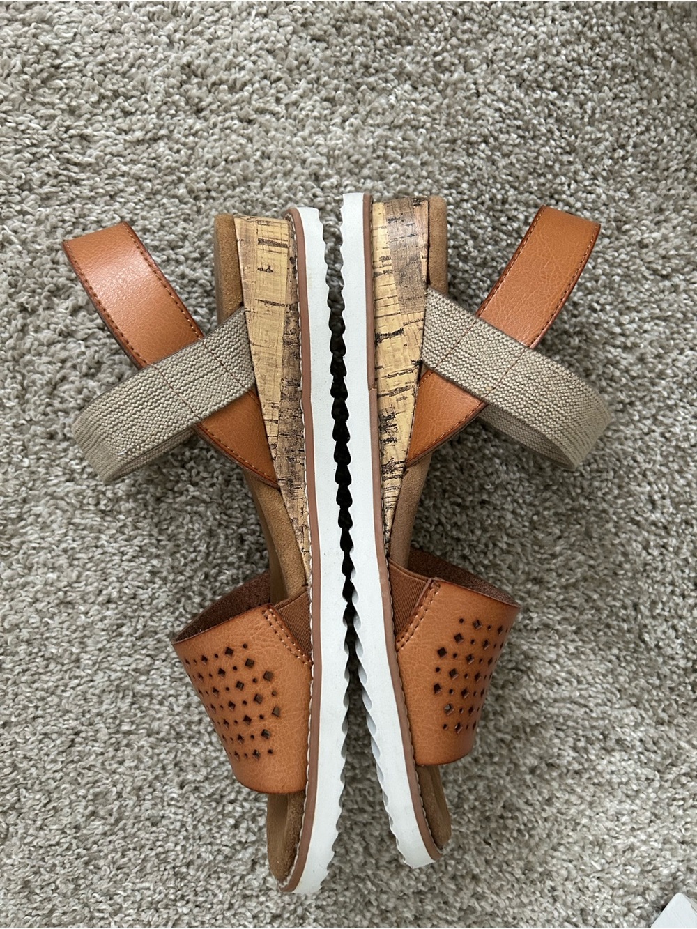 BOBS from Skechers Desert Kiss Low Sandals Size 9 - Picture 4 of 8
